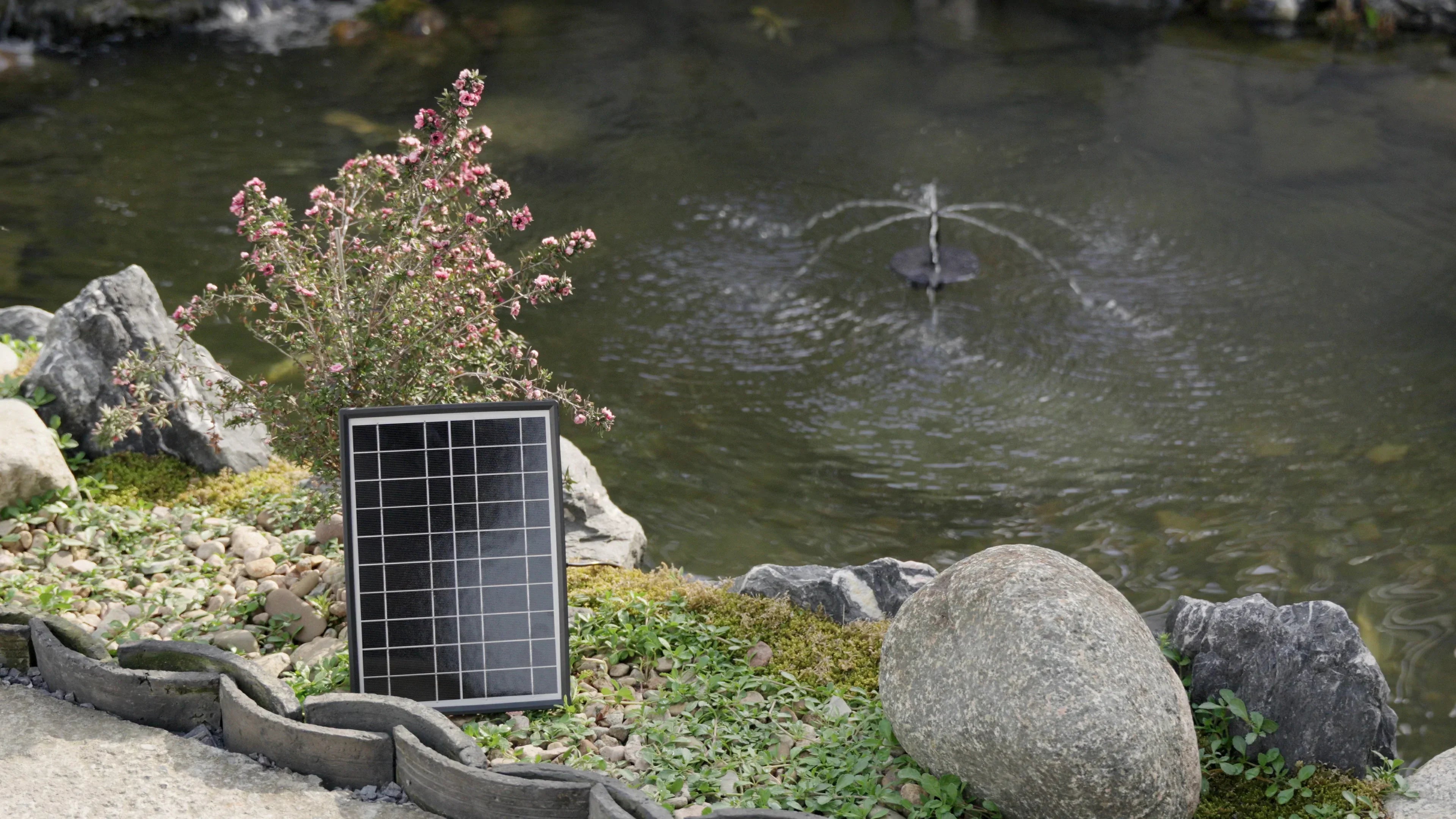 Choose the Poposoap Small Solar Water Pump for Your Mini Fountain