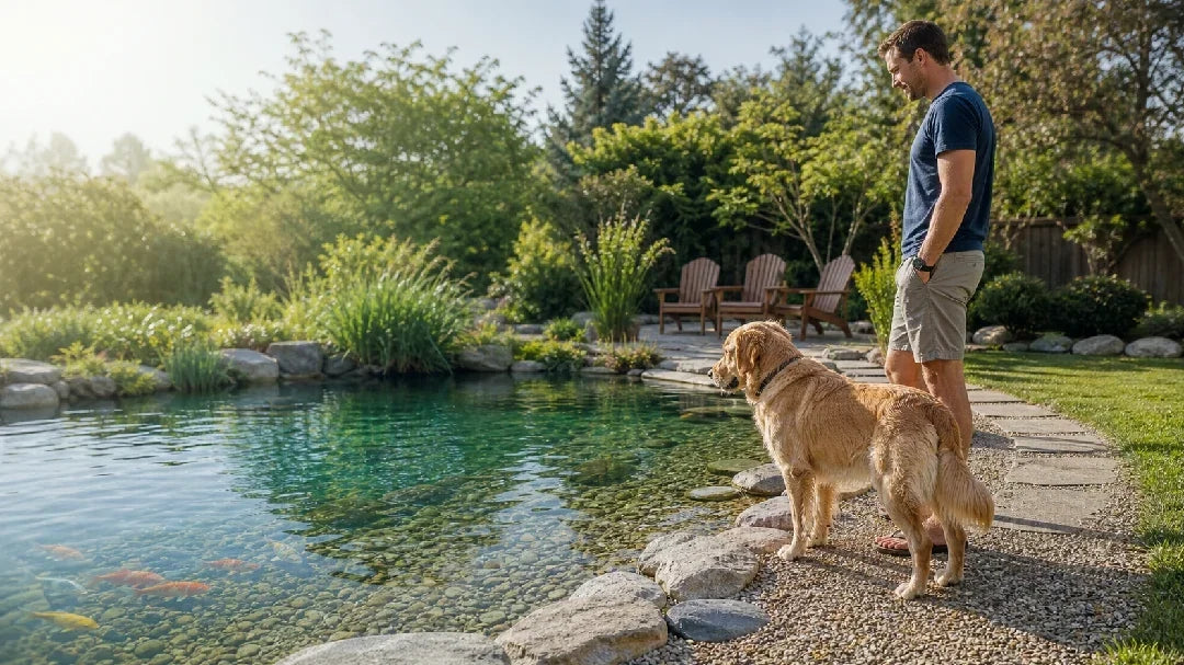 backyard pond safety for dogs
