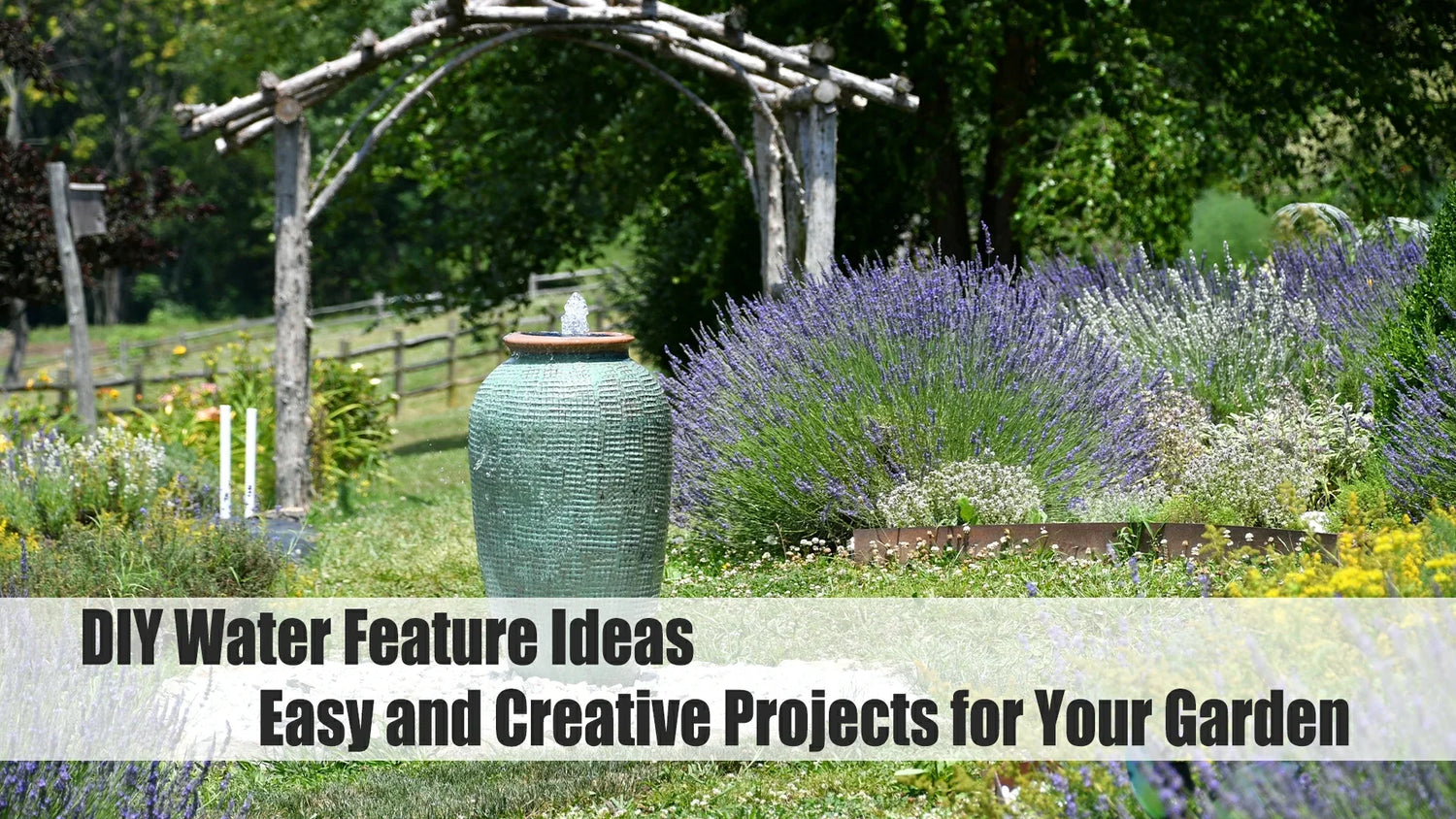 diy water feature ideas