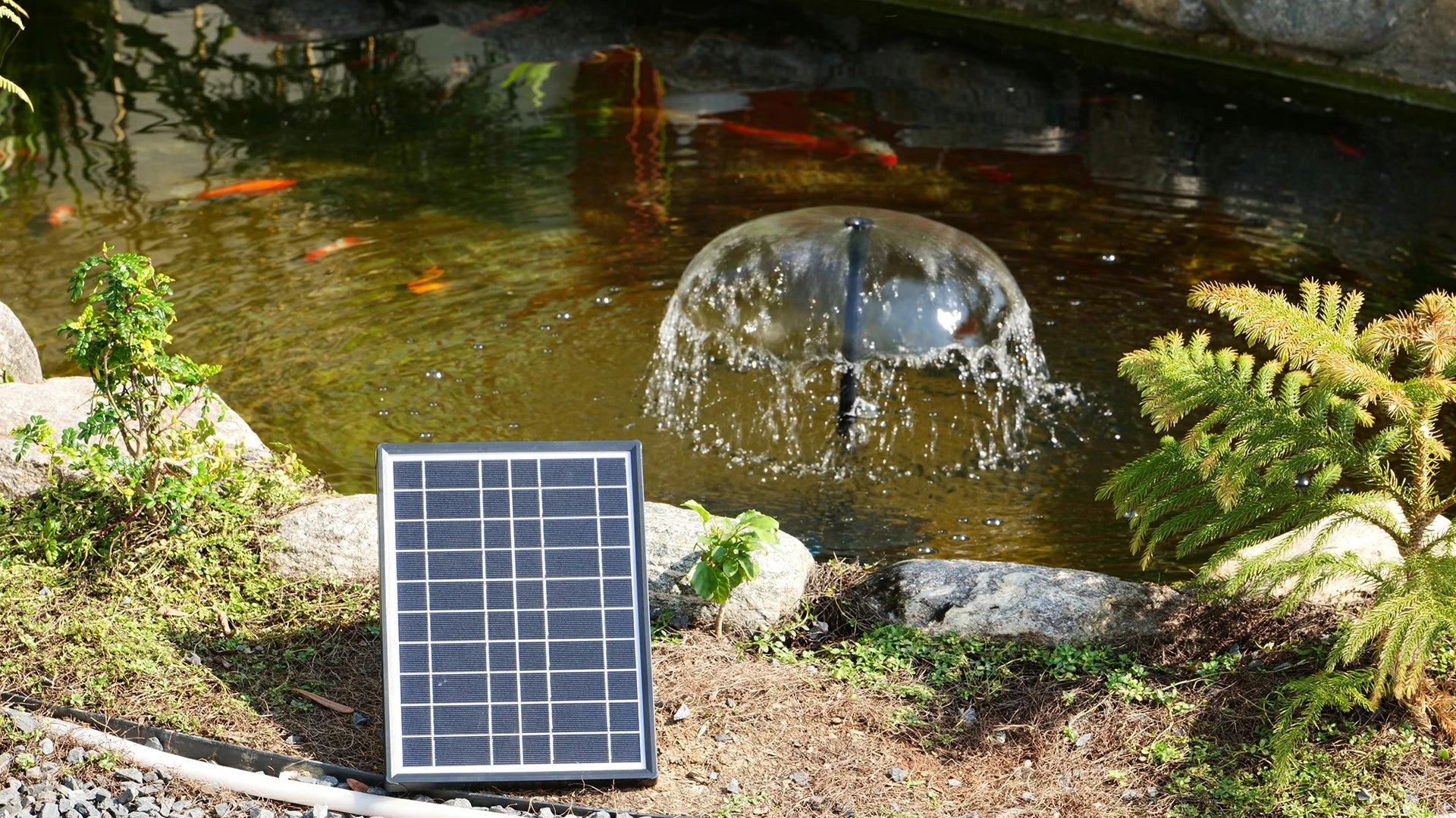 if your solar fountain stops working