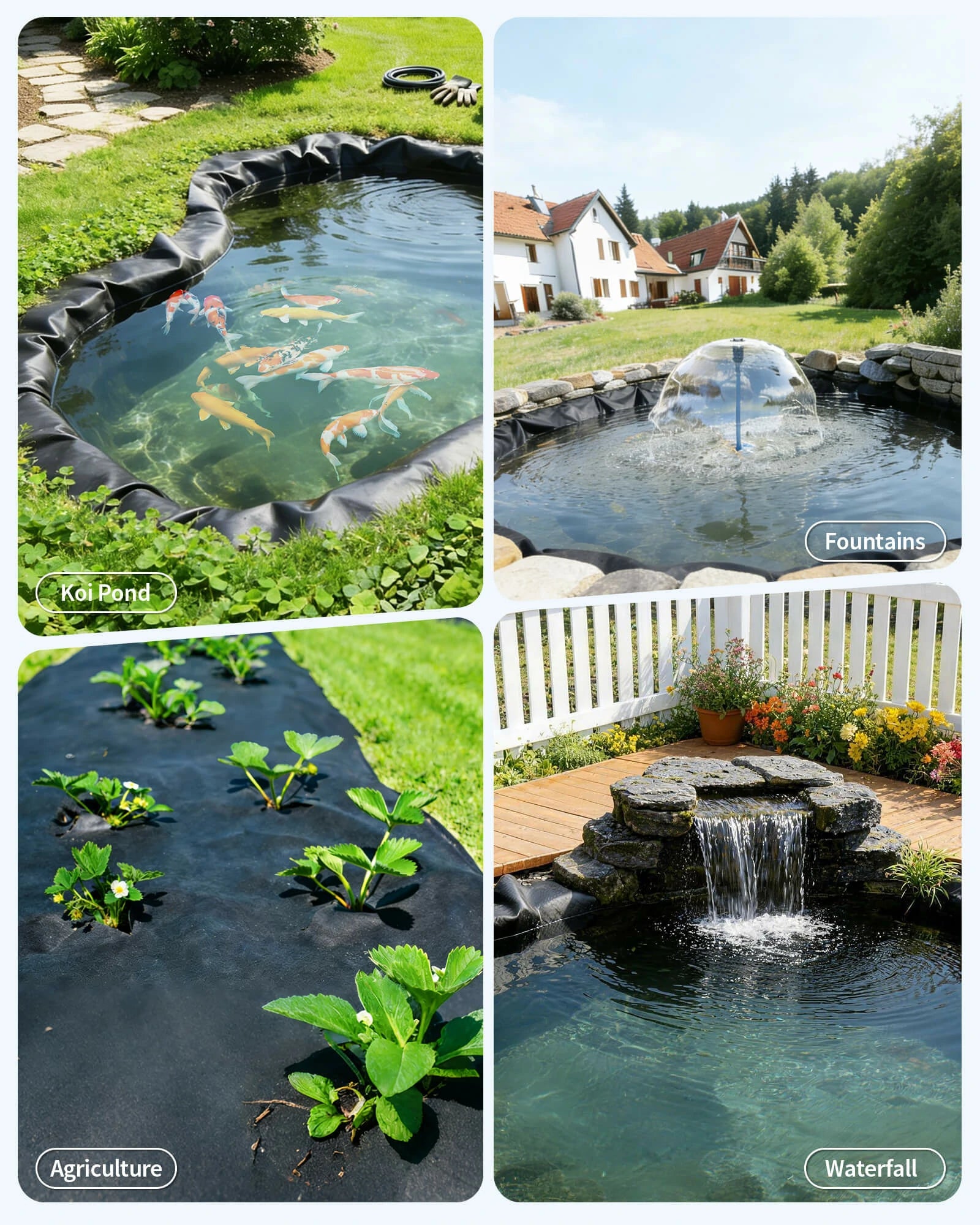 11.5' x 13' Pond Underlayment