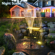 6′ x 6′ Pond Starter Kit | 5-in-1 Filter, Waterfall, Lights, Pond Liner & Underlayment