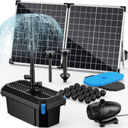 P3553 55W 580GPH Solar Pond Filter & Fountain Kit