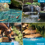 P3553 55W 580GPH Solar Pond Filter & Fountain Kit