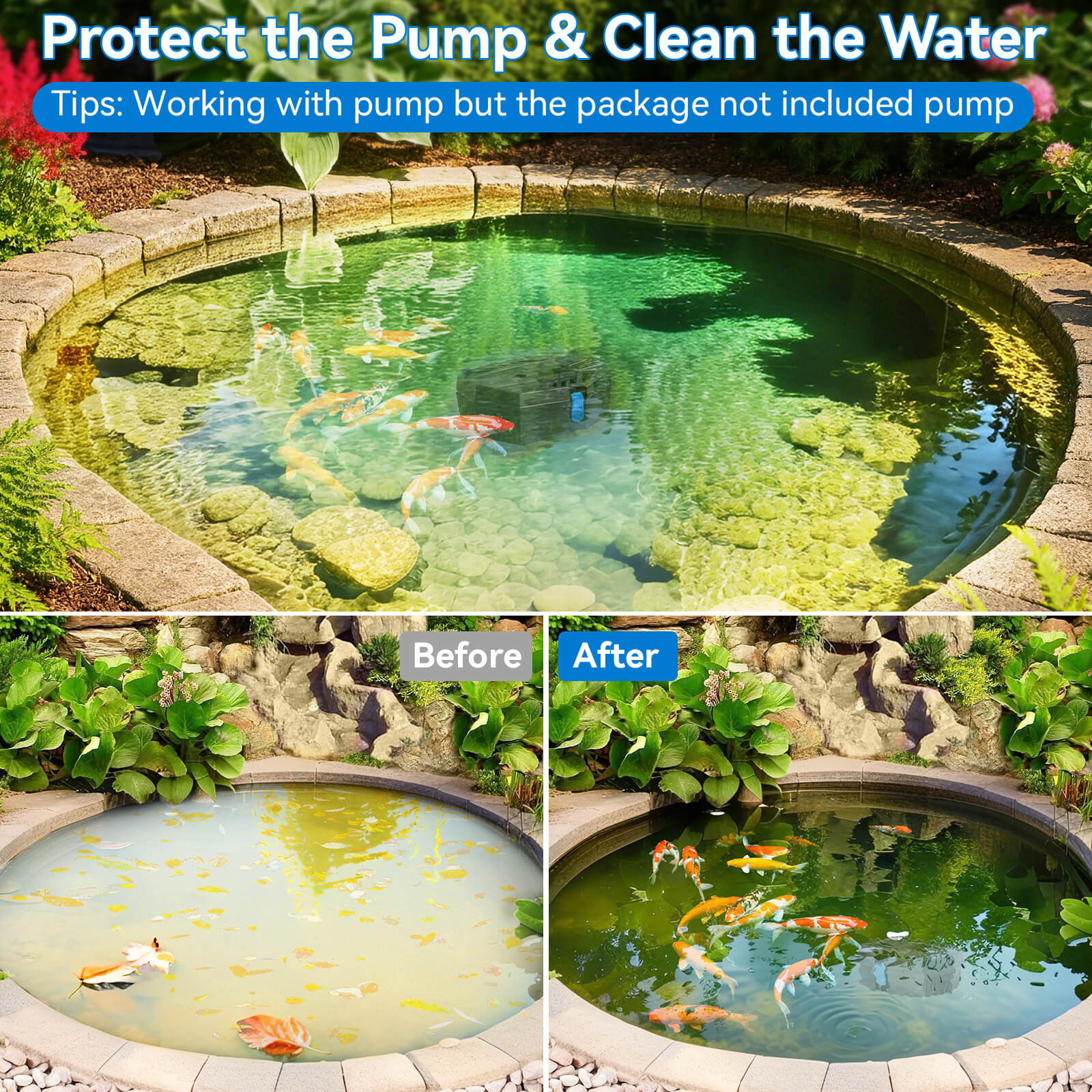 pond filter boxes,filter box for pond pump,pond box filter