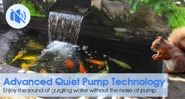 Low Noise Water Pond Pump