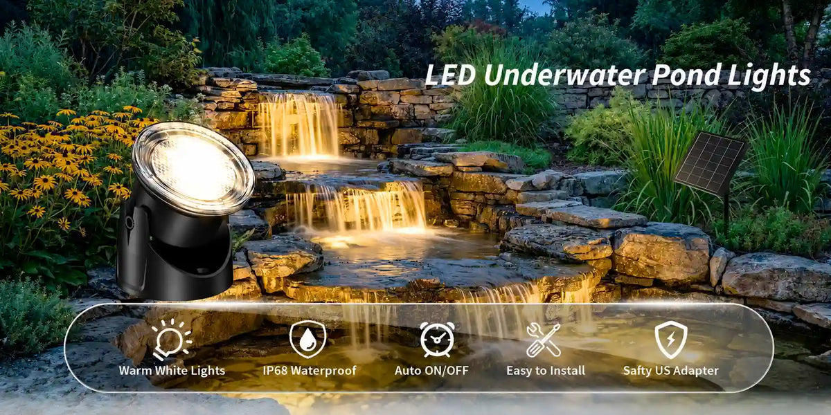 6_head_solar_power_pond_lights