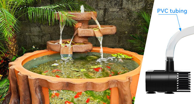 Creating Water Features Using The Came With Tubing