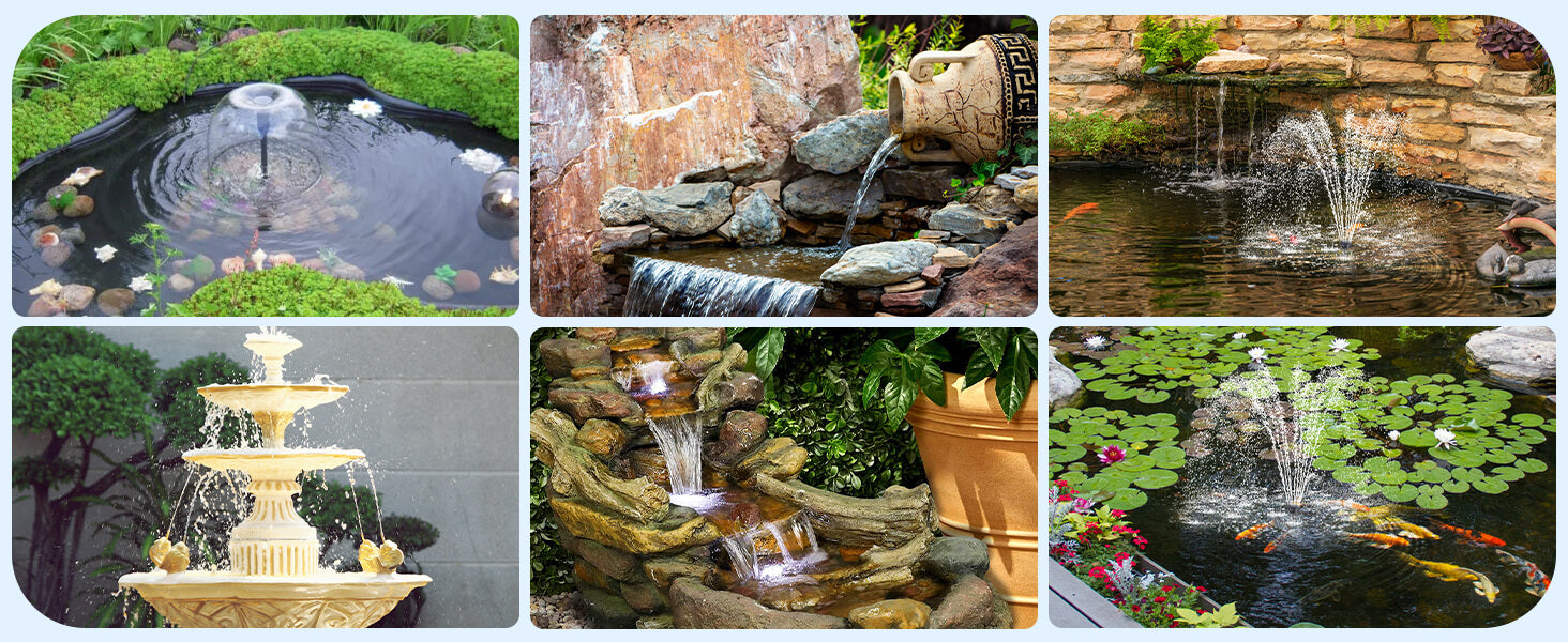 Versatile Designs for Natural and Decorative Ponds