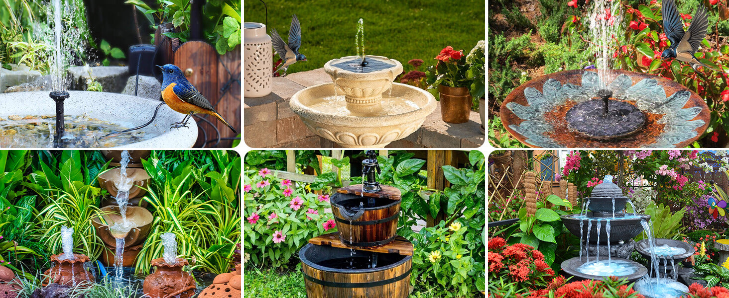 perfect suitable for outdoor ponds, fish tanks, fountains