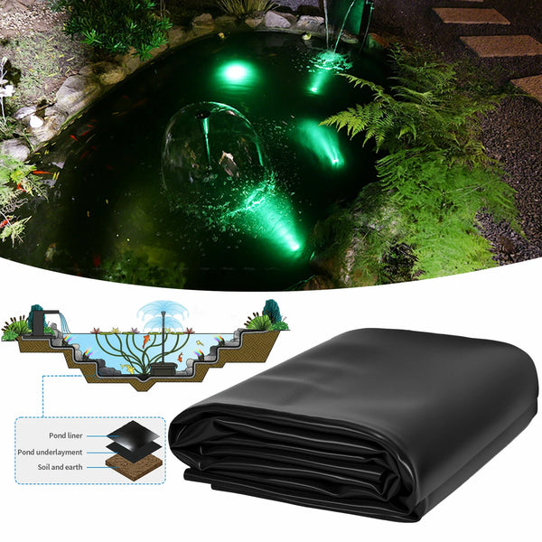 13' x 13' 45mil EPDM Pond Liner