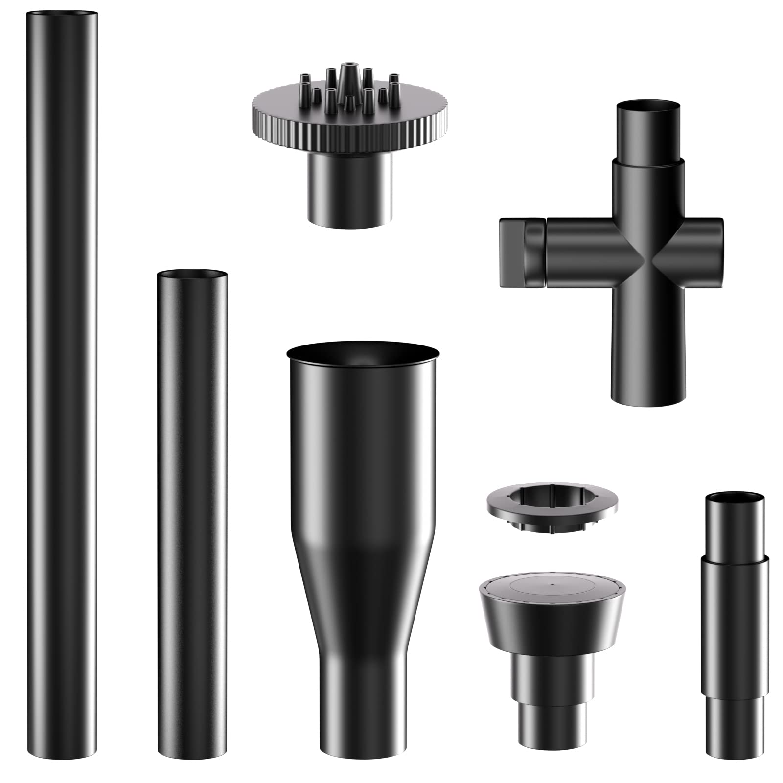 garden fountain spray heads POPOSOAP Fountain Pump Nozzle Kit