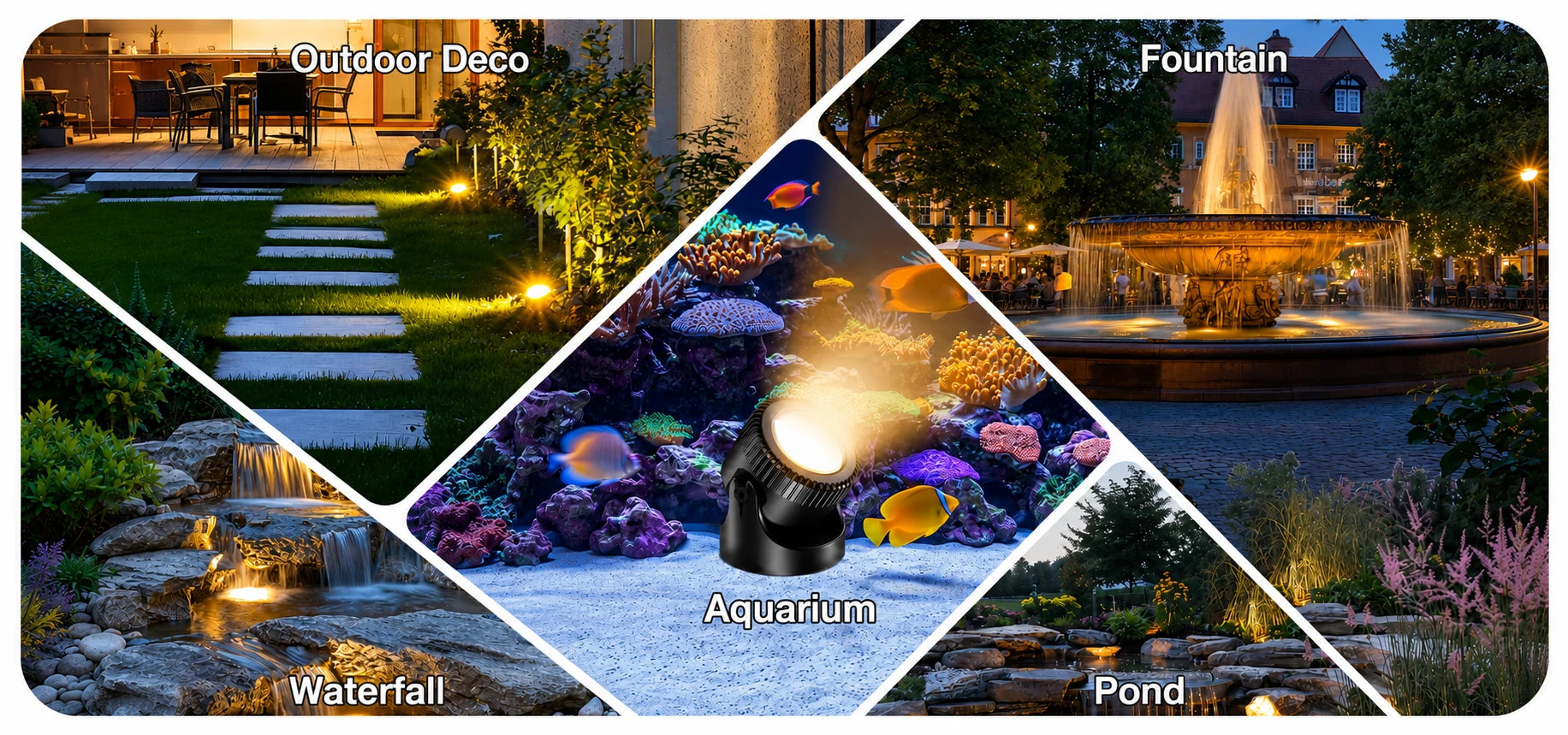 fish pond lights use