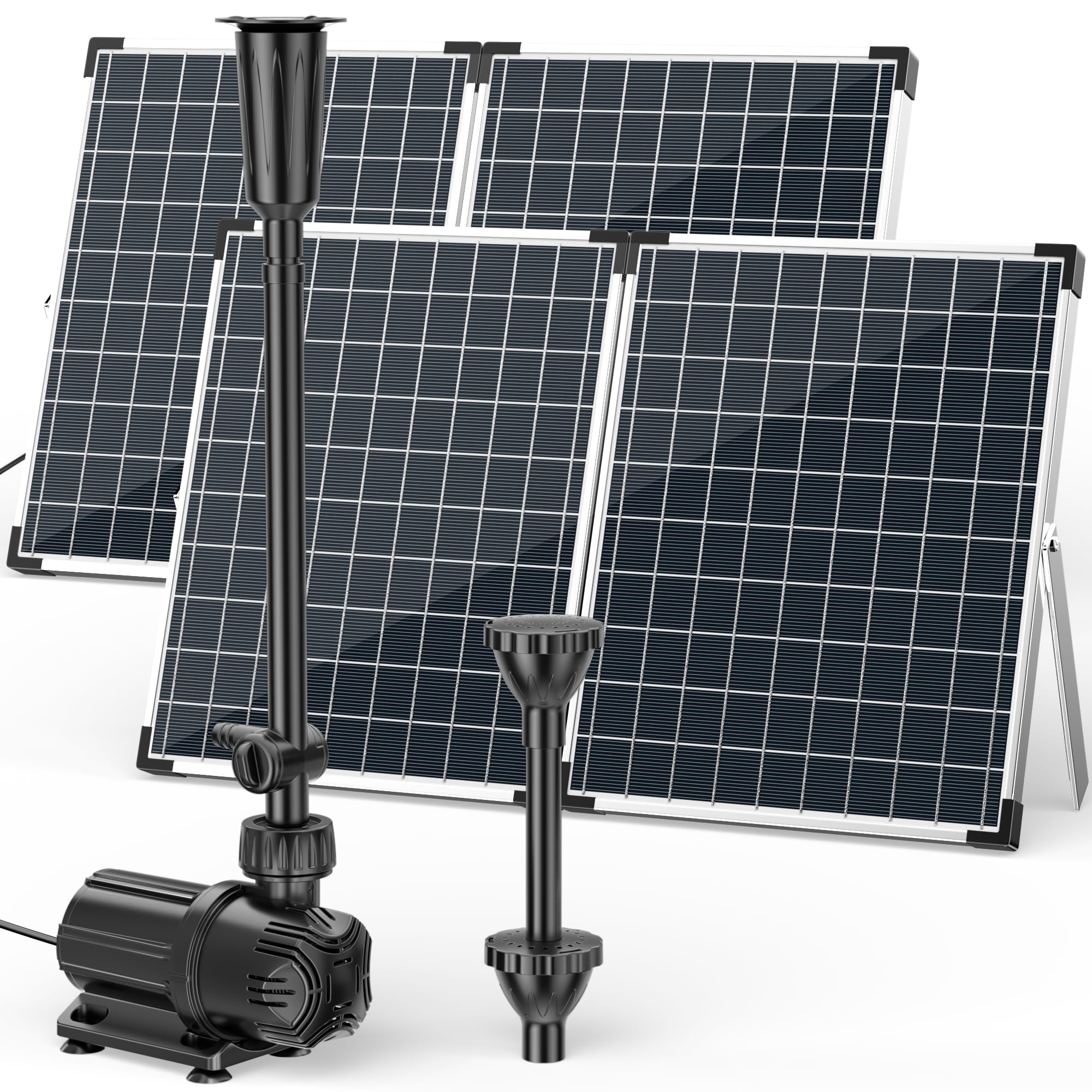 100W 1200GPH Solar Water Fountain Pump