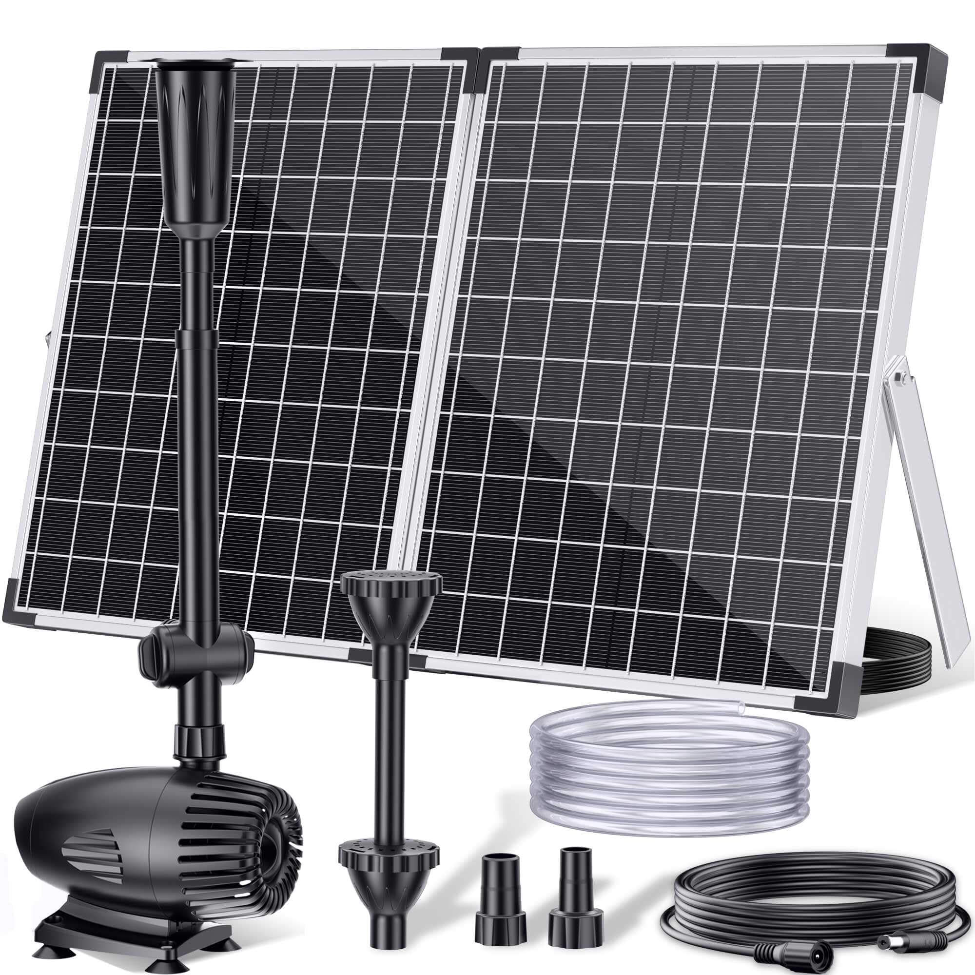 55W 580GPH Solar Water Fountain Pump