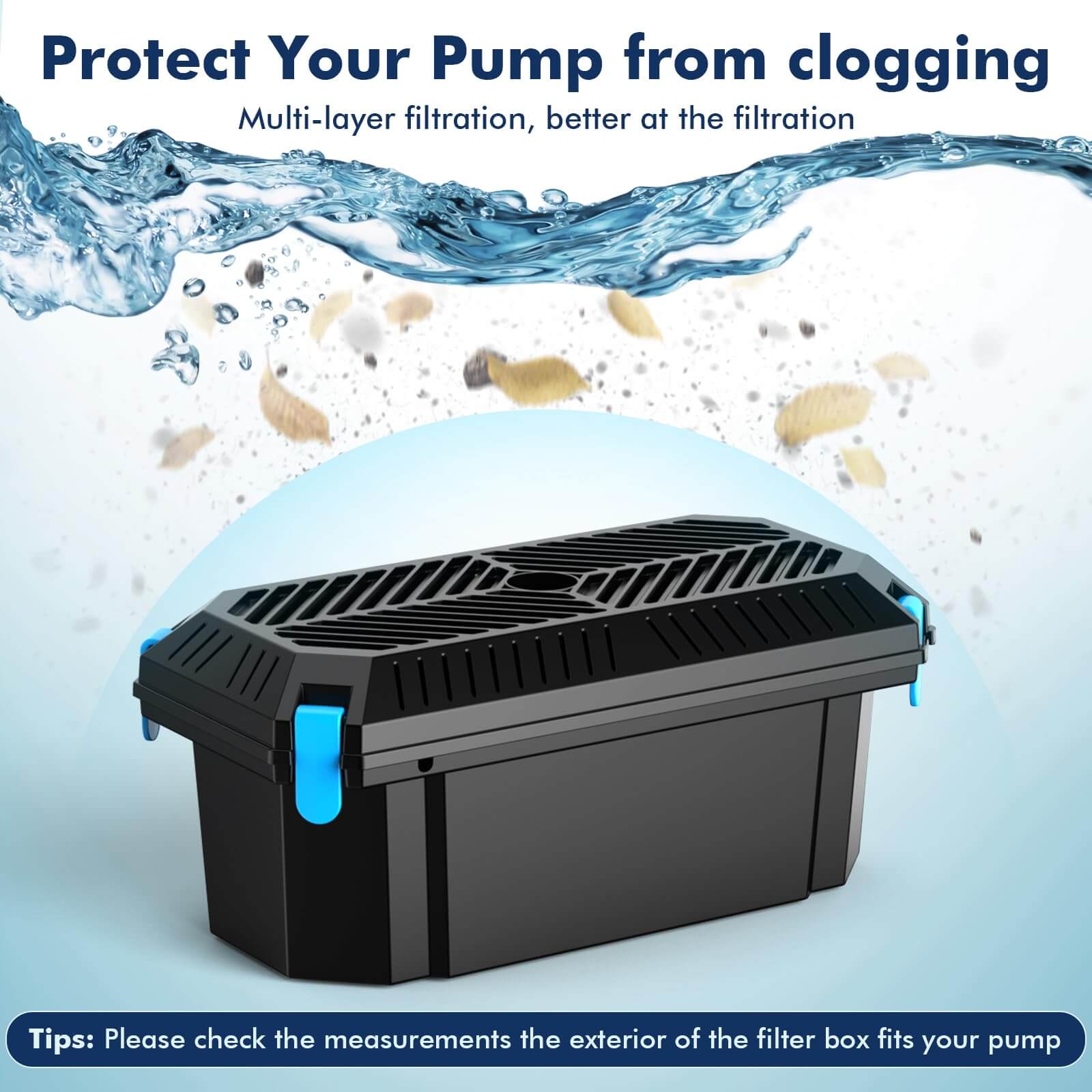 pond filter box,koi pond filter box,submersible pond filter box