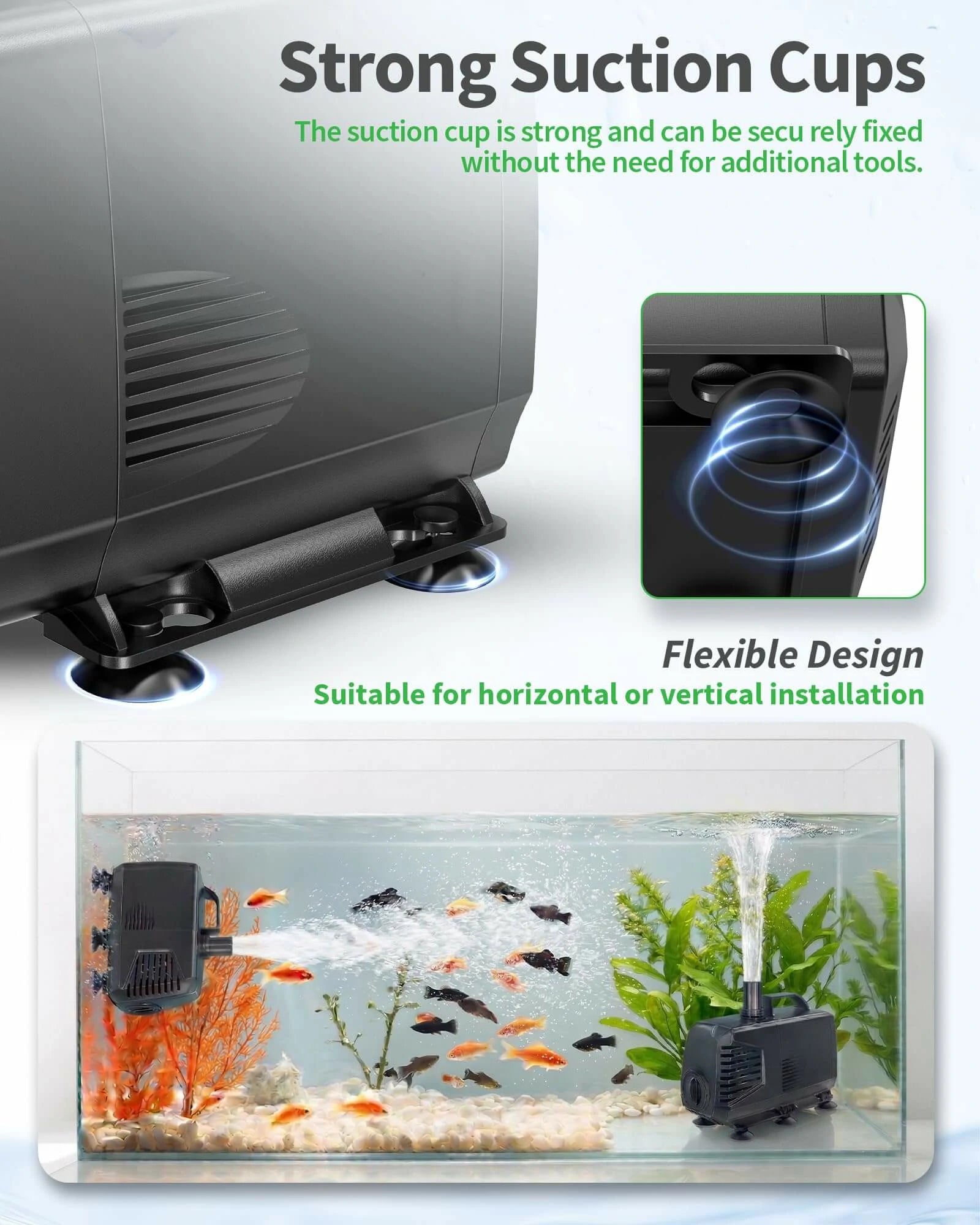 400GPH Submersible Water Pump