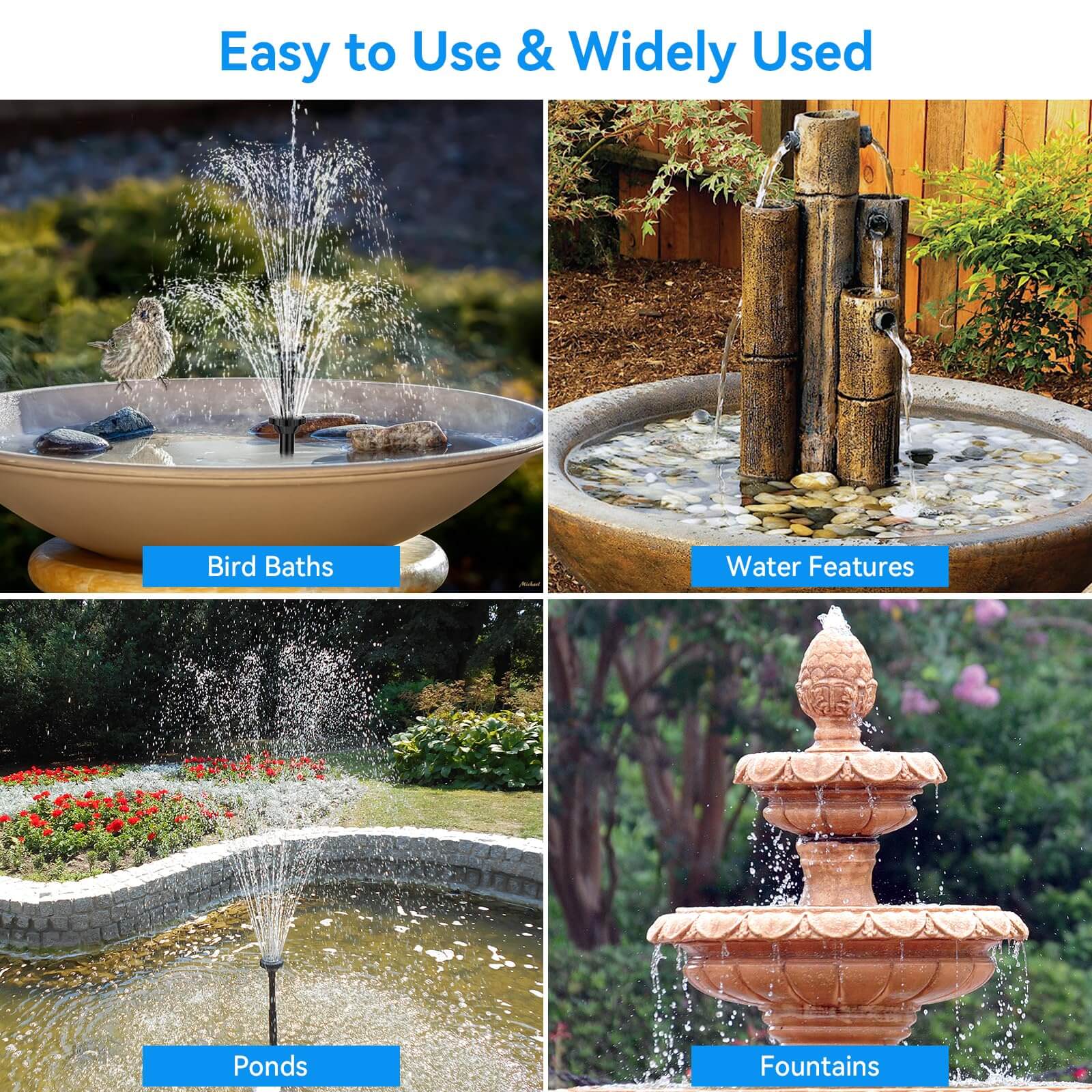 solar bird bath fountain with battery backup,bird bath fountain pump,birdbath solar fountain pump,fountain pump for bird bath,pumps for bird bath fountains
