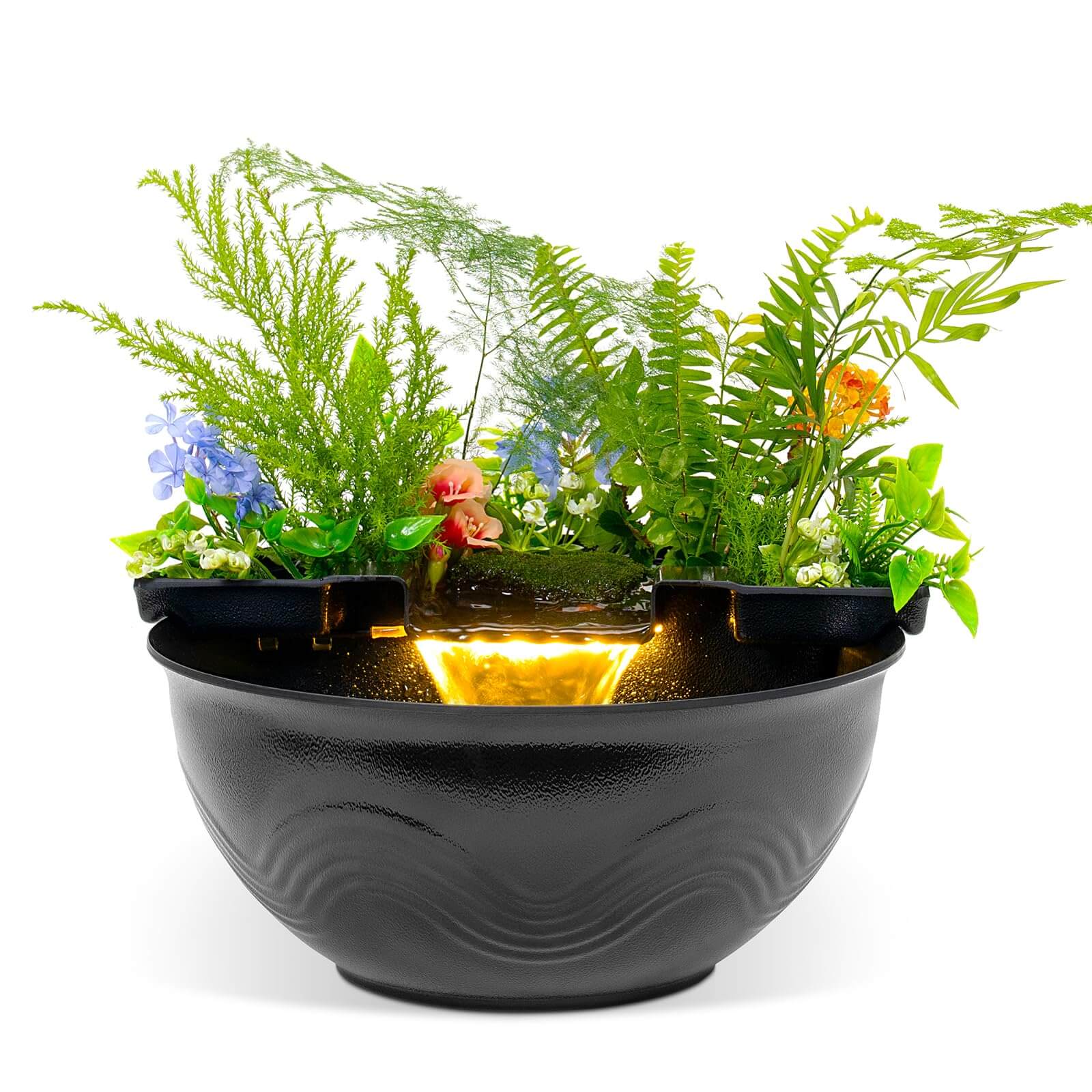 Mini Pond Kit with LED Waterfall
