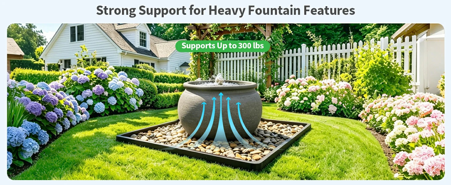 pondless waterfall basin strong support