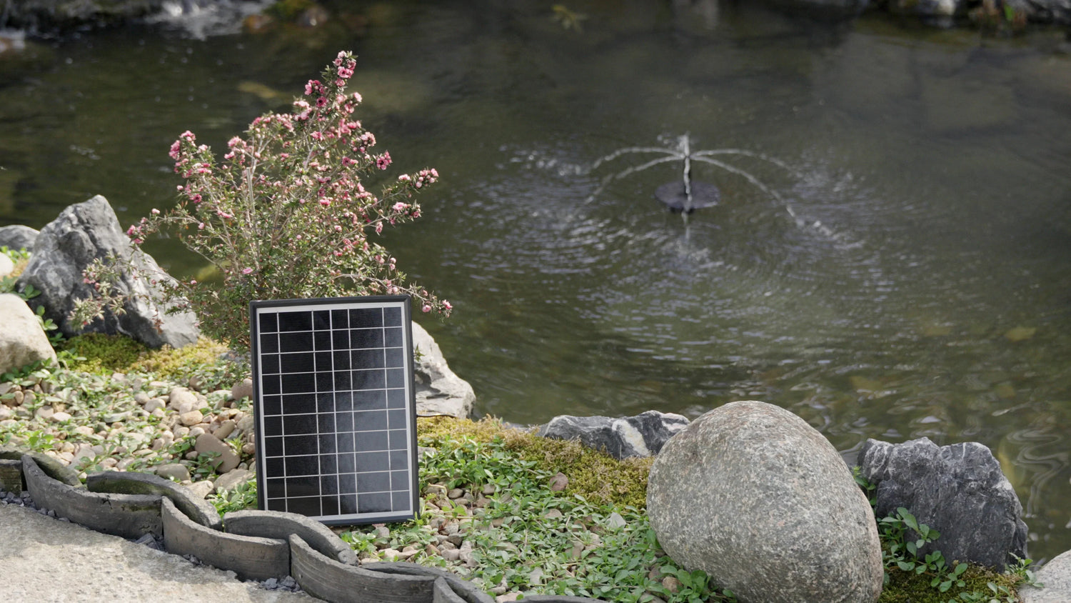 Choose the Poposoap Small Solar Water Pump for Your Mini Fountain