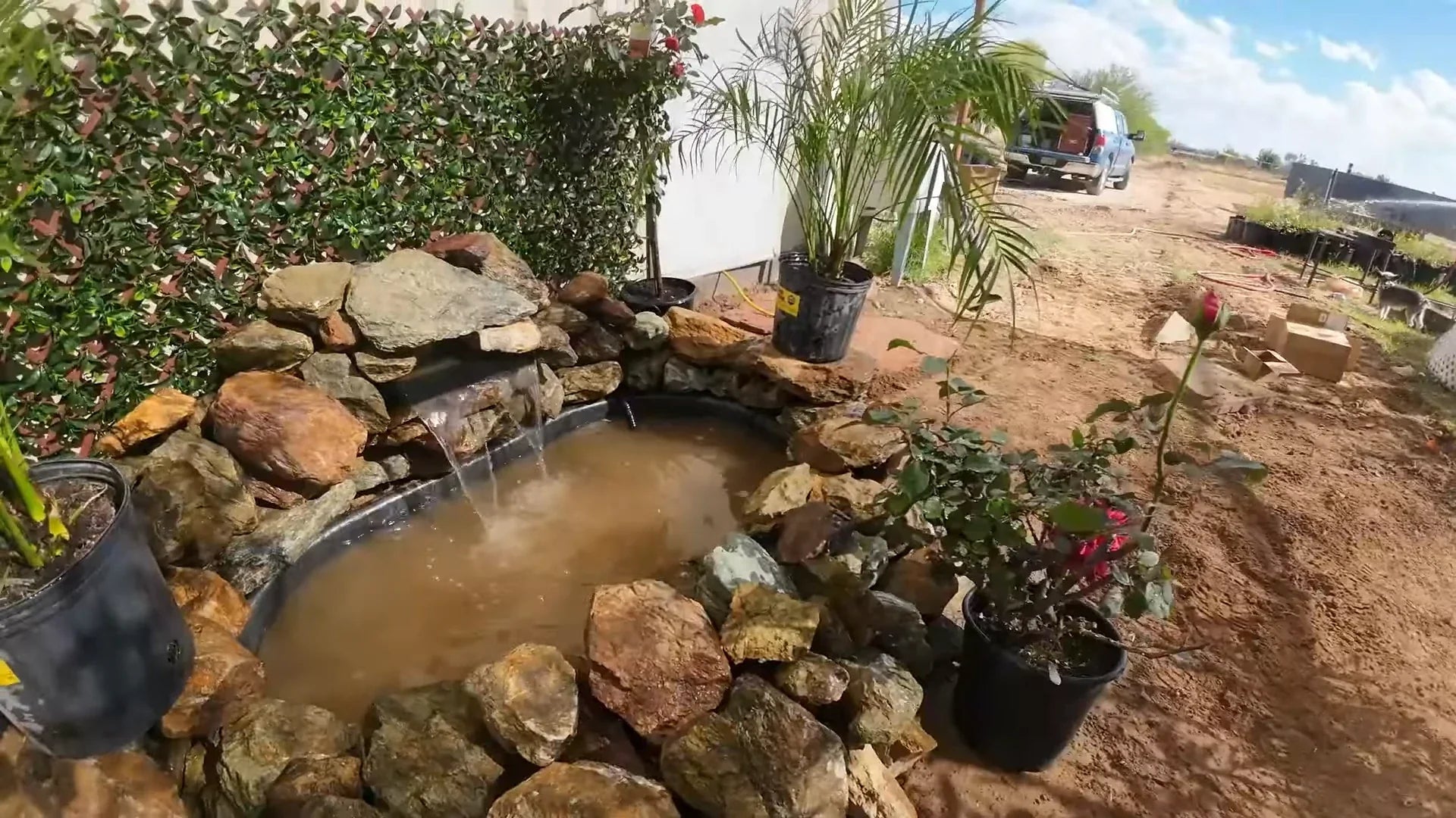 Simple DIY Garden Pond Construction Guide: Create Natural Waterscape with Poposoap Waterfall Kit
