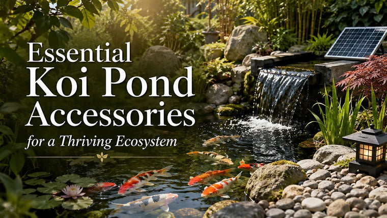 Essential Koi Pond Accessories for a Thriving Ecosystem