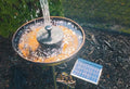 Add Some "Liveliness" to the Yard: Solar Bird Bath Fountain Installation