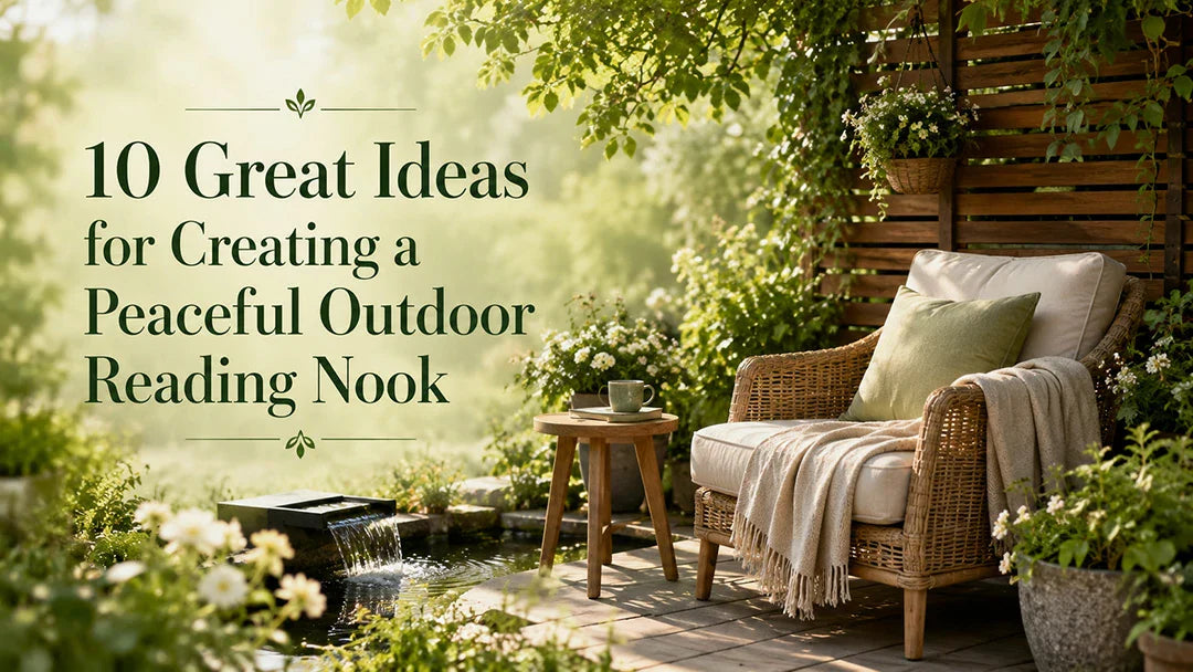 Ideas for Creating a Peaceful Outdoor Reading Nook