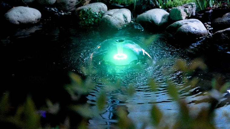 Is a Floating Fountain Right for Your Pond?