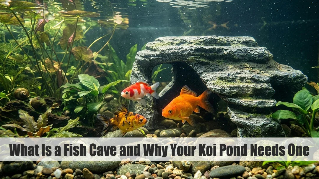 What Is a Fish Cave and Why Your Koi Pond Needs One