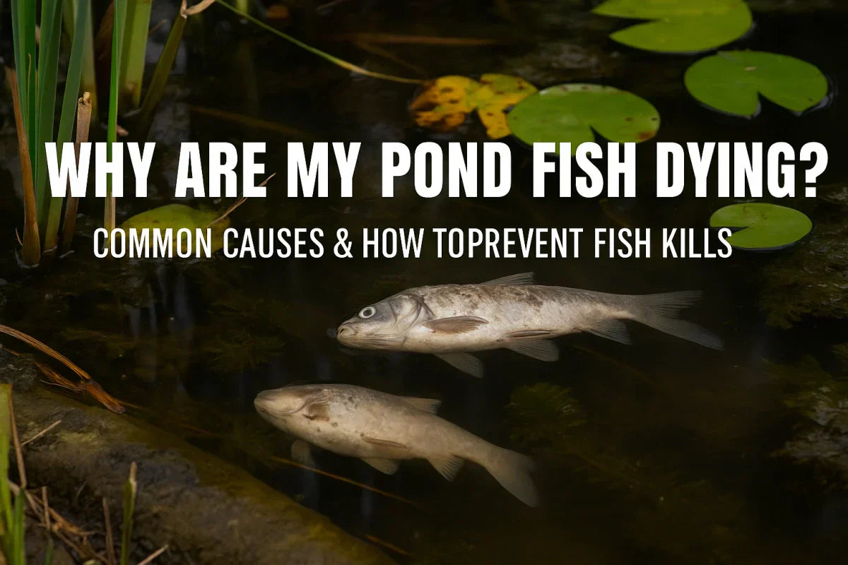 Why Are My Pond Fish Dying? Causes & How to Prevent Fish Kills Why Are My Pond Fish Dying? Causes & How to Prevent Fish Kills