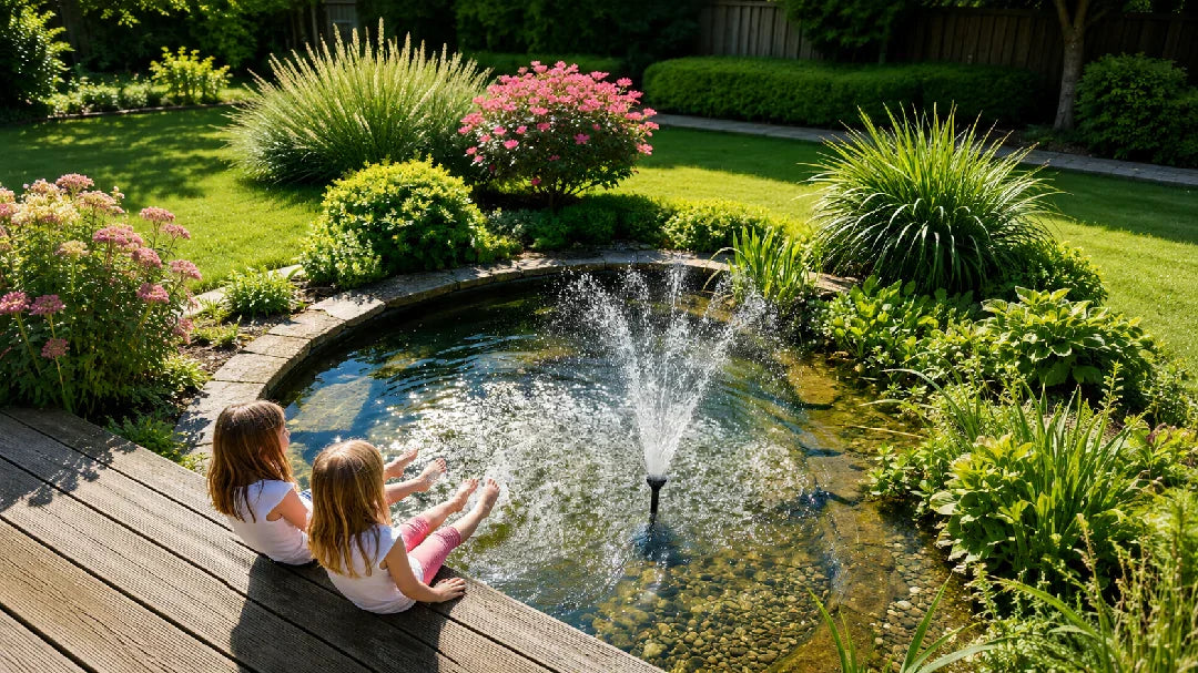 Why Does Your Pond Need an Adjustable Flow Fountain