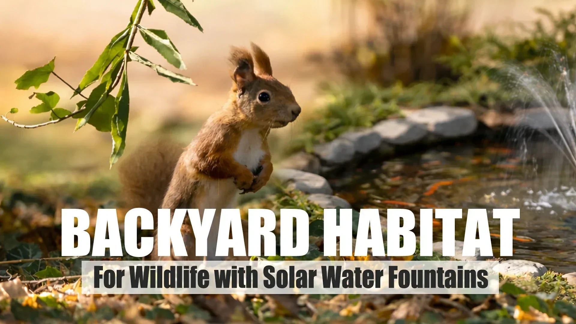 create a backyard habitat for wildlife