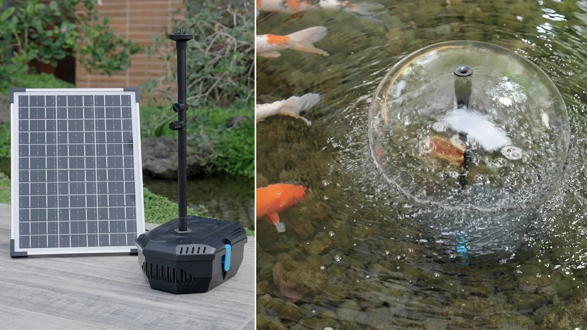 do solar powered pond filters work