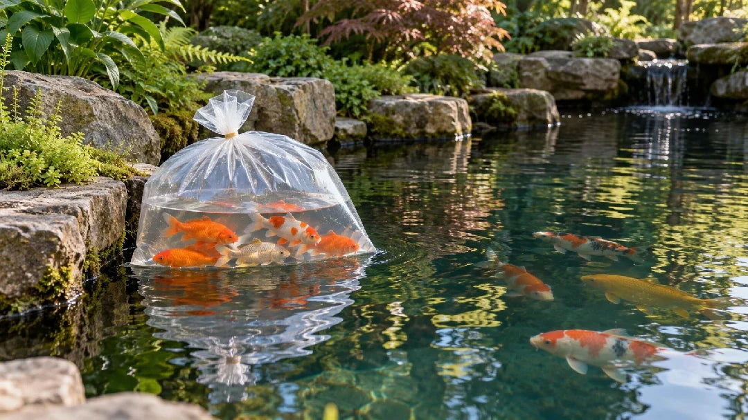 How to Acclimate Koi and Goldfish to Your New Pond