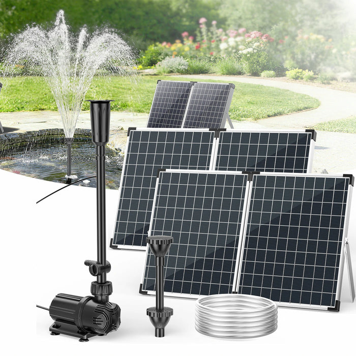 120W 1600GPH Solar Fountain Pump