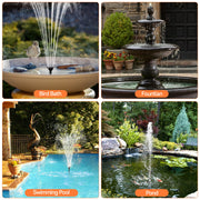 20W 320GPH Multiple Protection Fountain Pump  for biard bath, fountain, swimming pool and pond