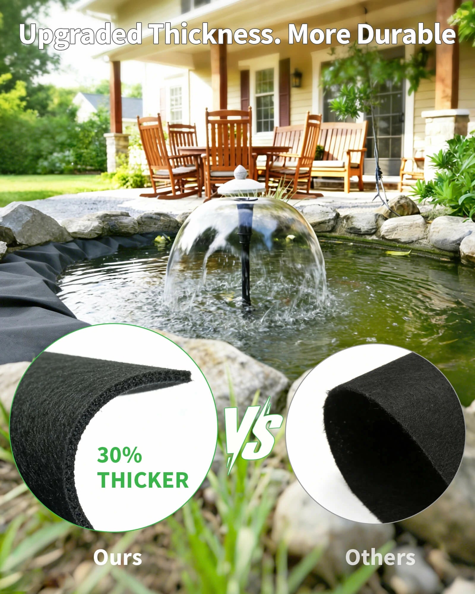 11.5' x 13' Pond Underlayment