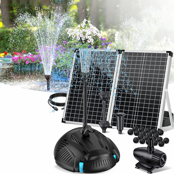 SPF300 70W 680GPH Solar Pond Filter Fountain