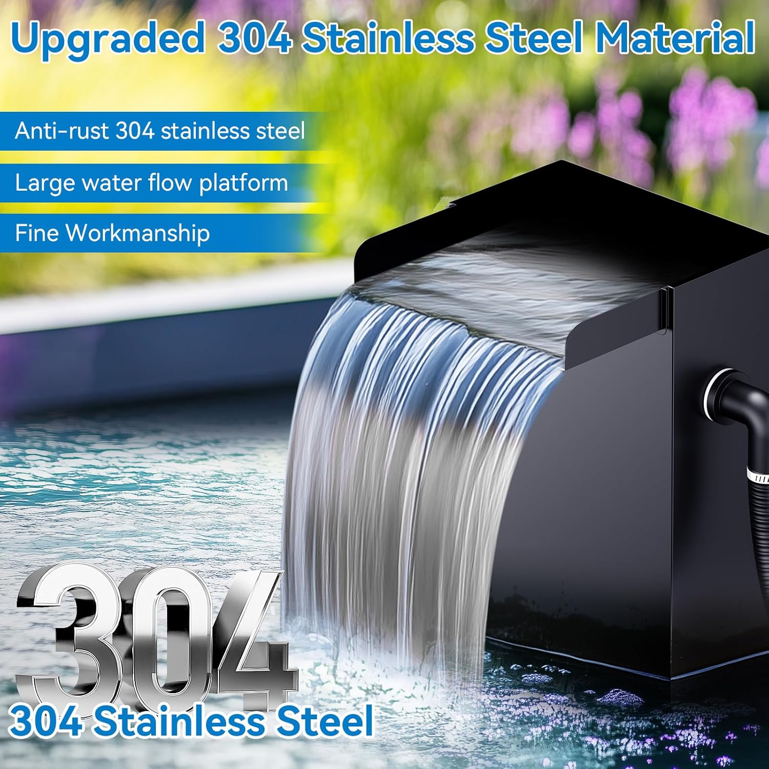 metal pond waterfall,small pond waterfall kit,waterfall kits for small ponds