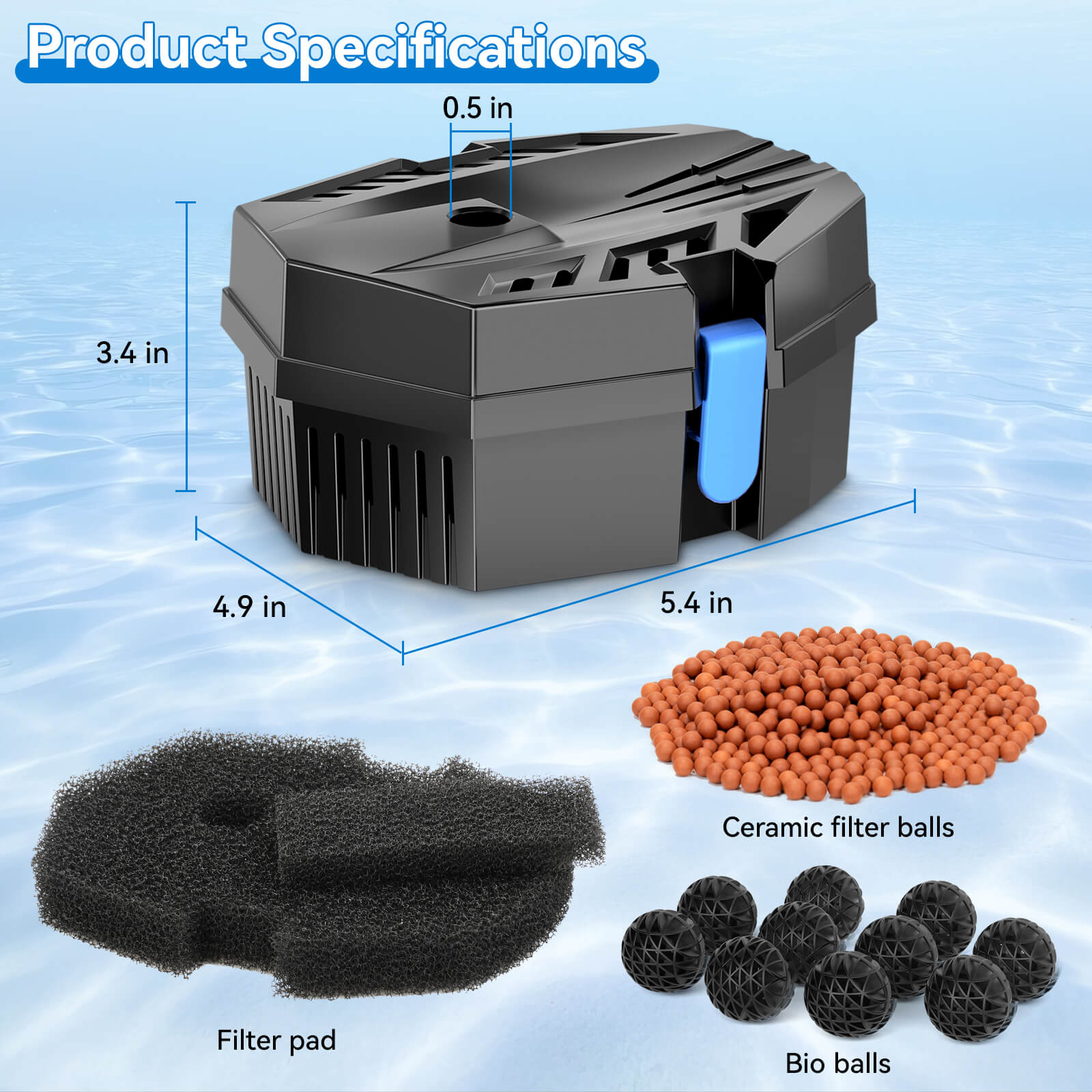 pond filter boxes,filter box for pond pump,pond box filter