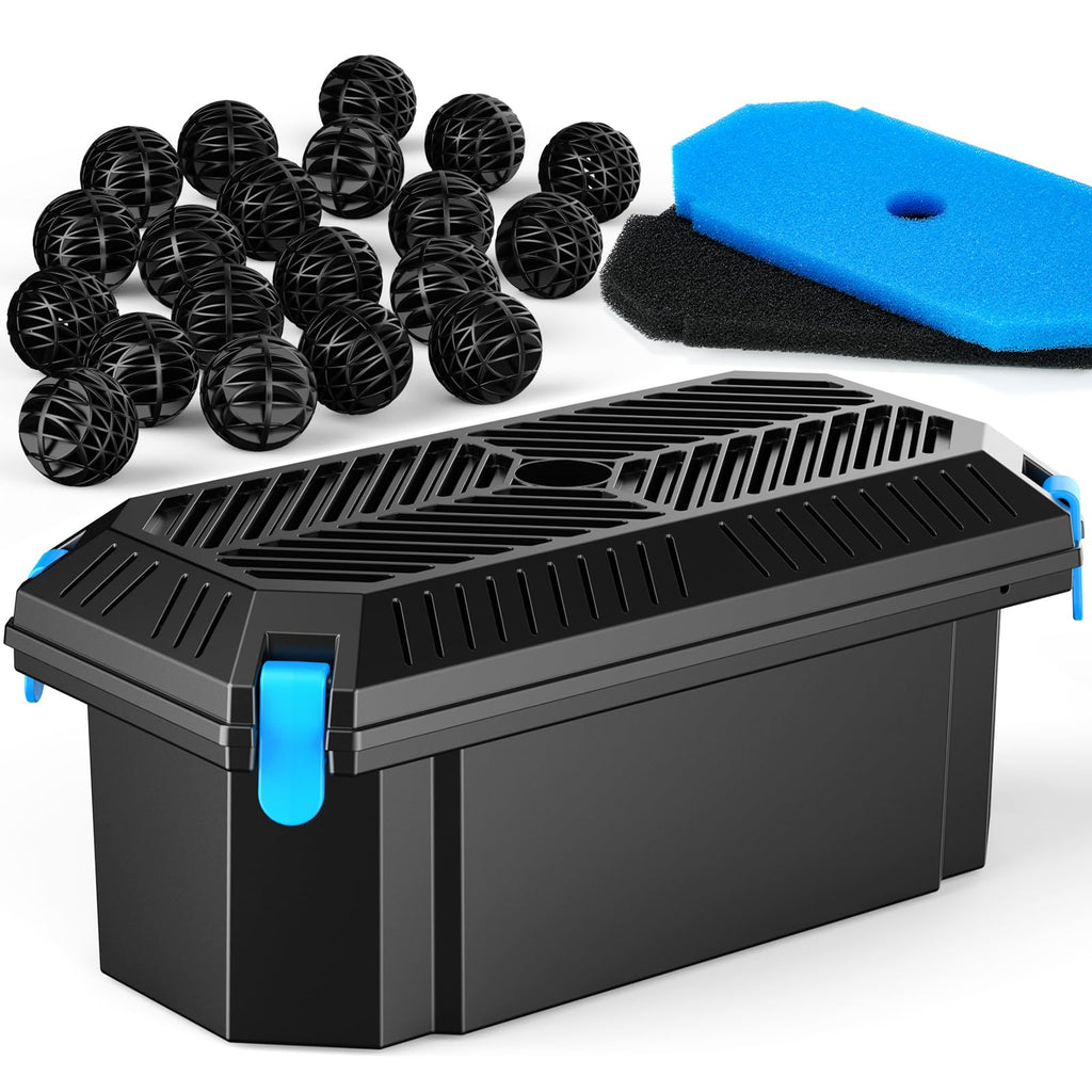 Filter Box with 2 Filter Pads and 20 Filter Balls