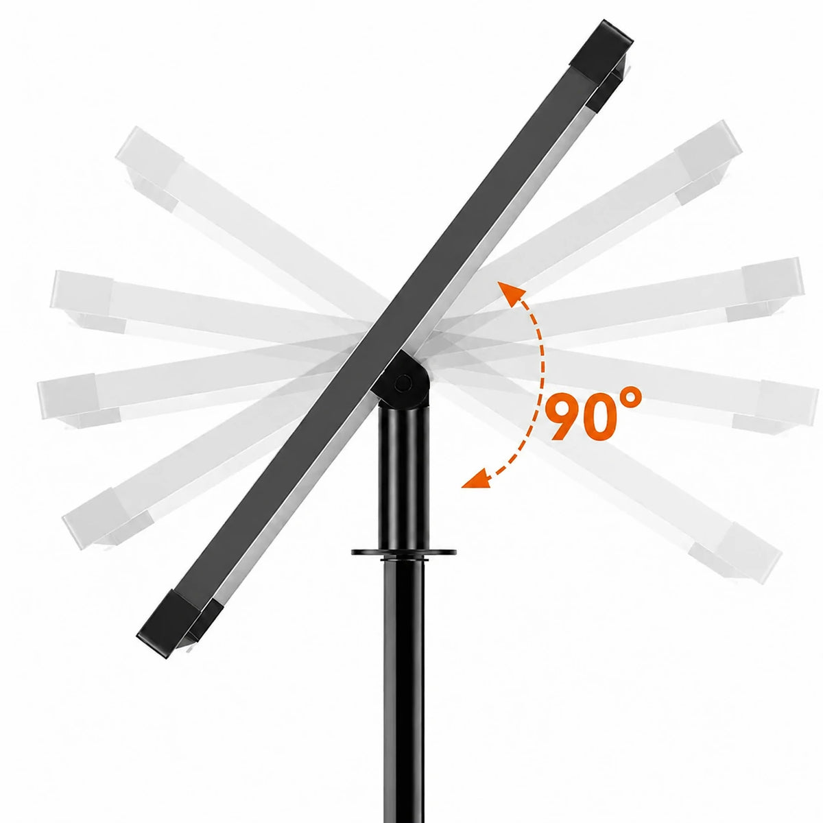 adjustable fountain with solar pump