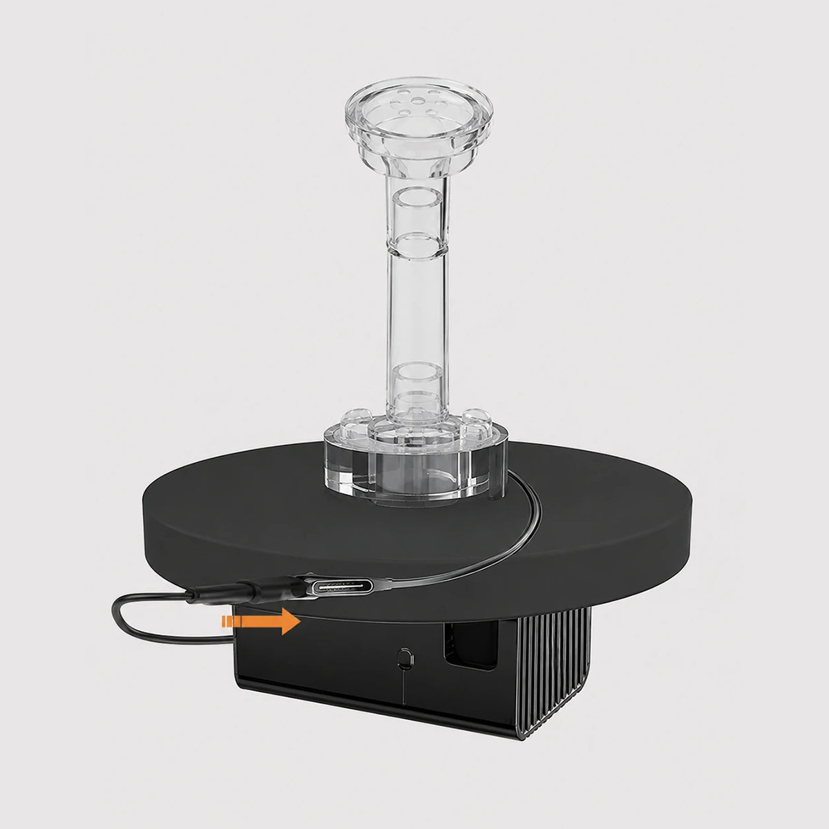 install the small solar fountains light