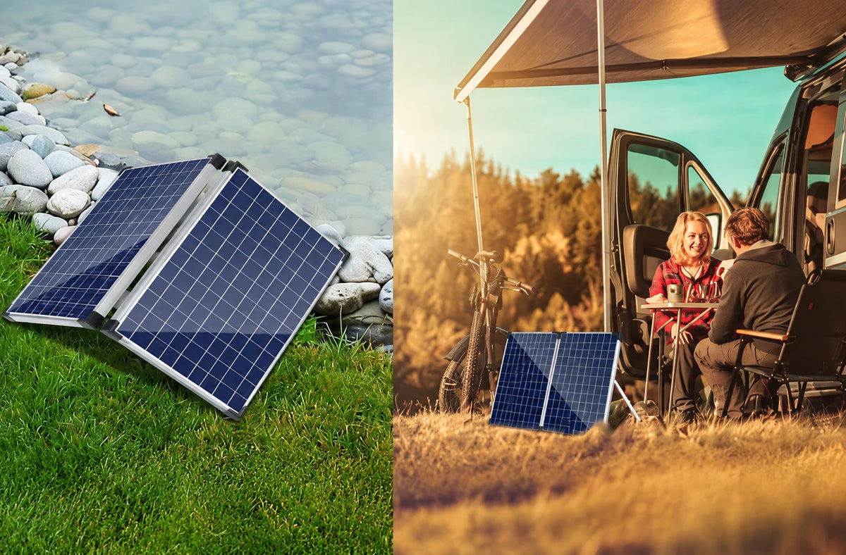 fordable solar outdoor fountain pump panel
