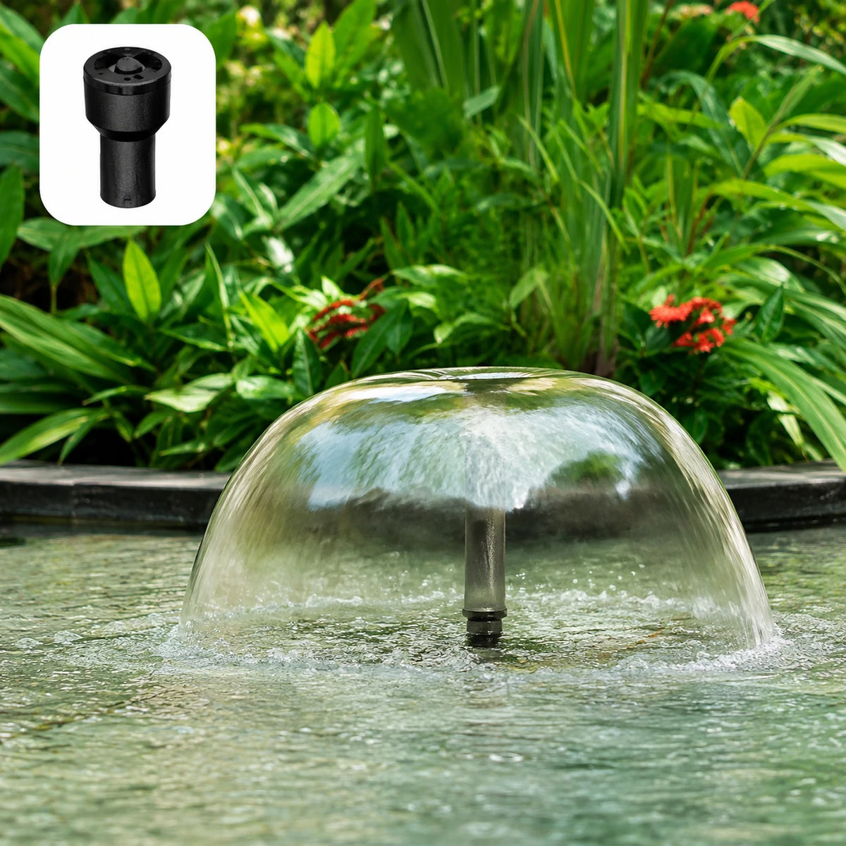 fountain solar pump kit head spray