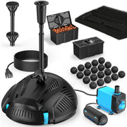 P2300 40W 660GPH AC Pond Filter & Fountain Kit