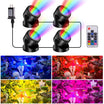 4-Head Colored Underwater Electric Pond Lights