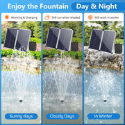 5200mAh Battery Backup for 55W/70W/75W Solar Fountain Pump